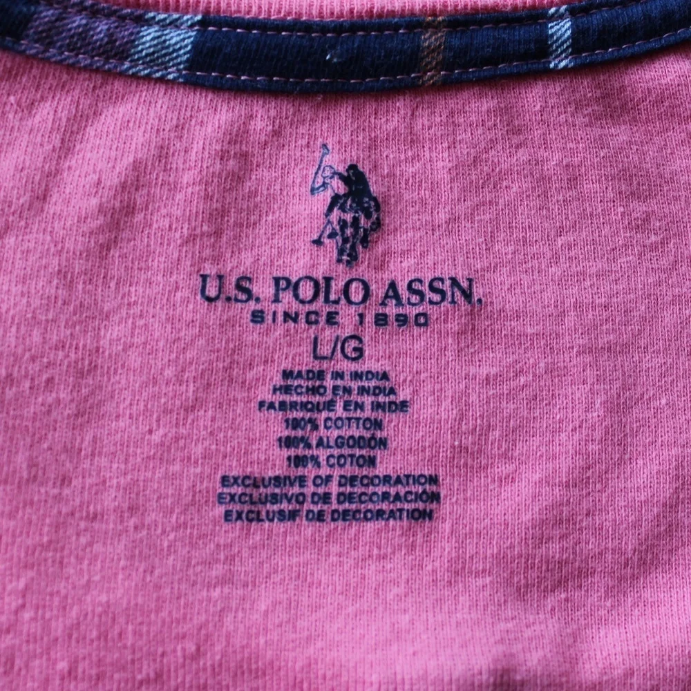 U.S. Polo Assn. Woman's Pink Tank Top - Picture 5 of 6